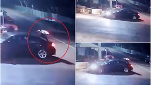 Un șofer cu BMW a furat un sac de cartofi din fața unui magazin. Cum a fost surprins de camerele video: „Tigaie avea, îi lipseau cartofii”