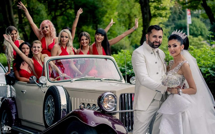 Danezu și Sorina Ceugea s-au căsătorit religios! Au avut o nuntă ca în povești