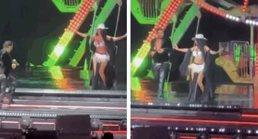 Cristina Pucean, show incendiar lângă celebrul artist bulgar. Ce urare i-a făcut Azis de ziua ei de naștere