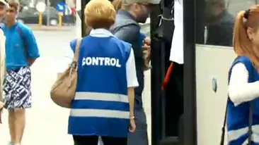 Ce a pățit un bucureștean în autobuzul 104: Azi dimineață a venit la mine o doamna cu geaca albastra și cu scris mare CONTROL