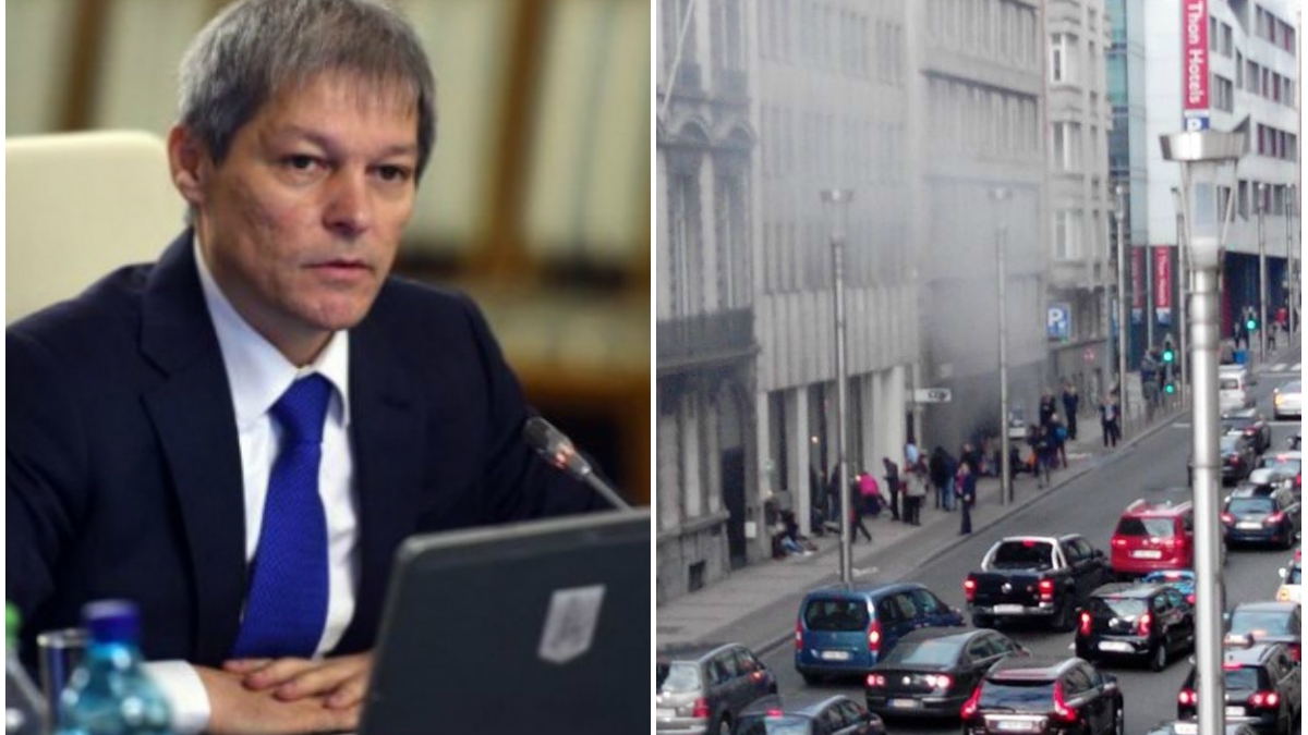 Cioloş, în discuţii cu SRI, după atentatele sinucigaşe de la Bruxelles: „În România...“