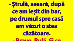 BANC | Bulă și steaua căzătoare