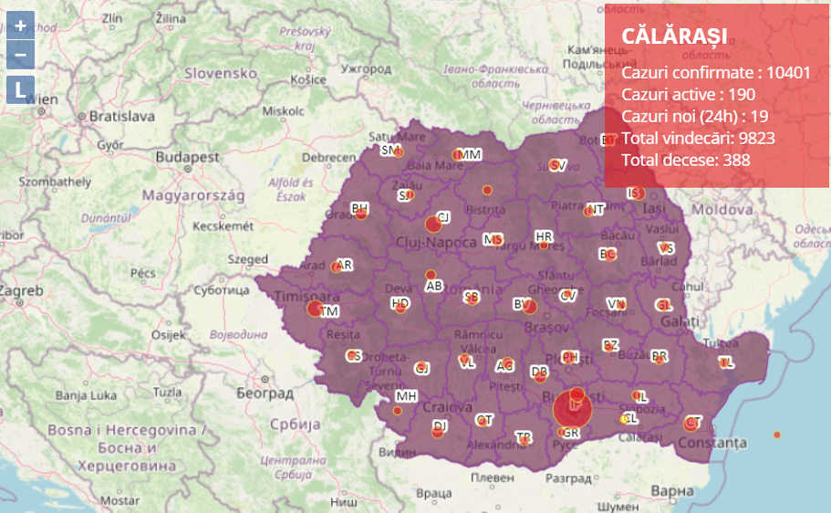 Ce se întâmplă în România, de fapt? Harta COVID ne dă viaţa peste cap. Unde s-au luat cele mai drastice decizii