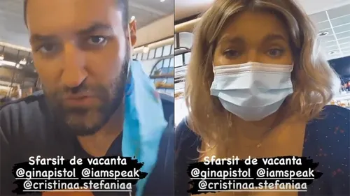 Haz de necaz cu Gina, Smiley, Speak și Ștefania la aeroport: ”Ne pui într-o lumină proastă!”