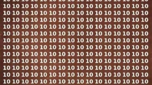 TEST IQ | Identificați singurul număr diferit de 10! Geniile reușesc în cel mult 9 secunde