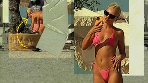 Alexandra Stan a arătat TOT pe plaja din Mamaia! Artista și-a cărat singură șezlongul, iar cei prezenți i-au văzut…