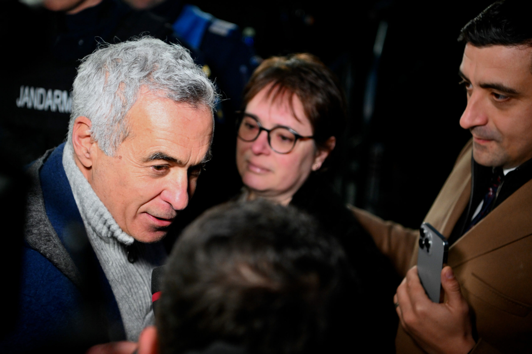 Călin Georgescu și George Simion/ Sursa foto: Inquam Photos/ Alex Nicodim