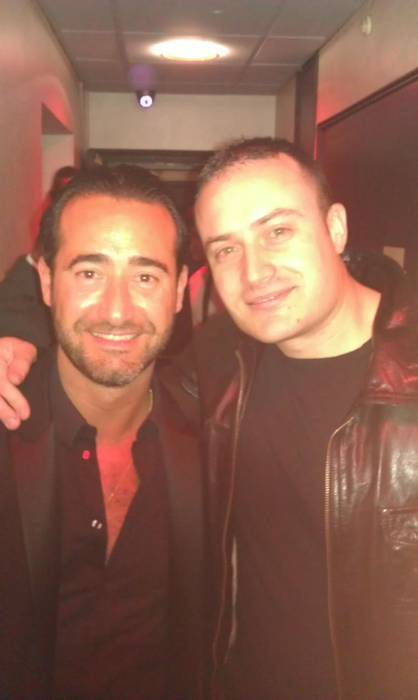 Fred Srouchi, împreună cu Jean Roch în 2011 în Londra