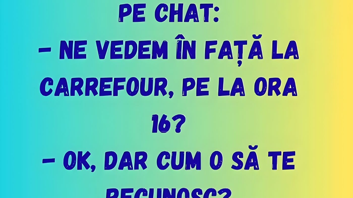 BANC | „Ne vedem în față la Carrefour, pe la ora 16?”