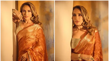 Imagine de milioane! Iulia Vântur s-a fotografiat alături de tatăl lui Salman Khan! Cum arată socrul fostei vedete Pro TV