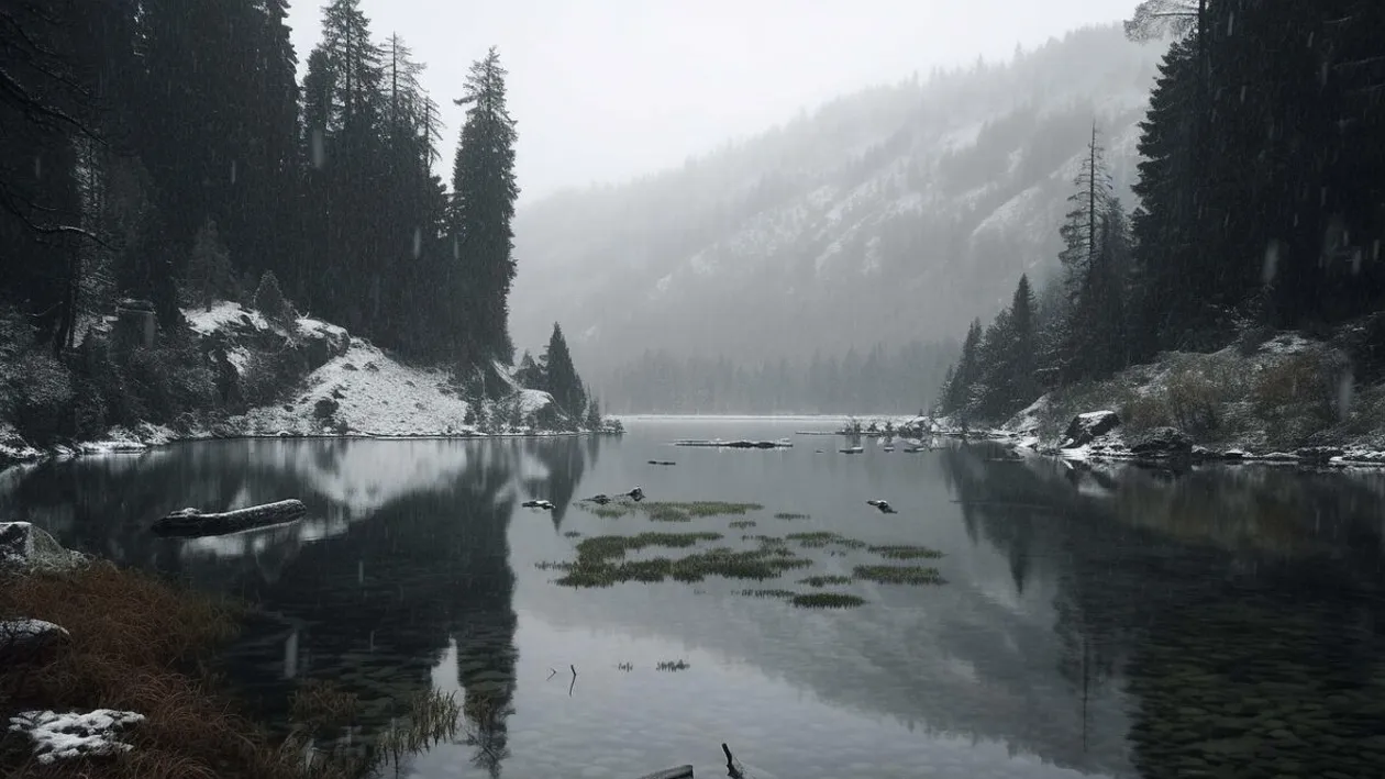 Lacul misterios din Bucegi a cărui apariţie, prevestită de vânt şi grindină, este însoţită de moartea unui om
