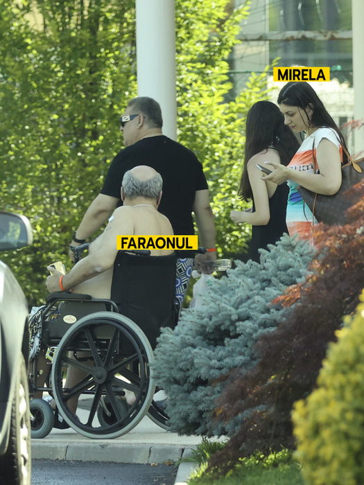 Multimilionarul egiptean se retrage de la piscină (Foto: CANCAN.RO)