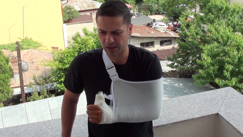 Augustin Viziru dezvaluie! Ce facea cu 20 de minute inainte de accidentarea de la "Ferma vedetelor"!
