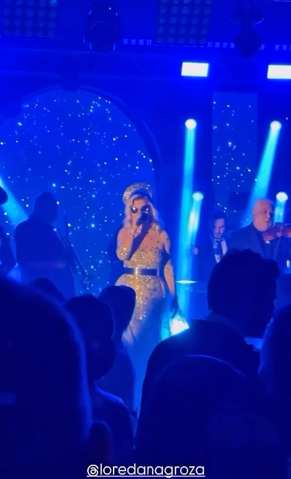 Loredana Groza la nunta Karinei Pavăl.