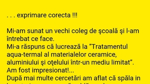 BANCUL ZILEI | Exprimare corectă
