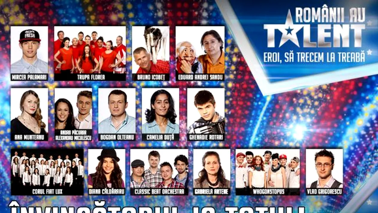 Castigatorul de la “Romanii au talent” este…. Vezi ce concurent este cel mai bine cotat la casele de pariuri!