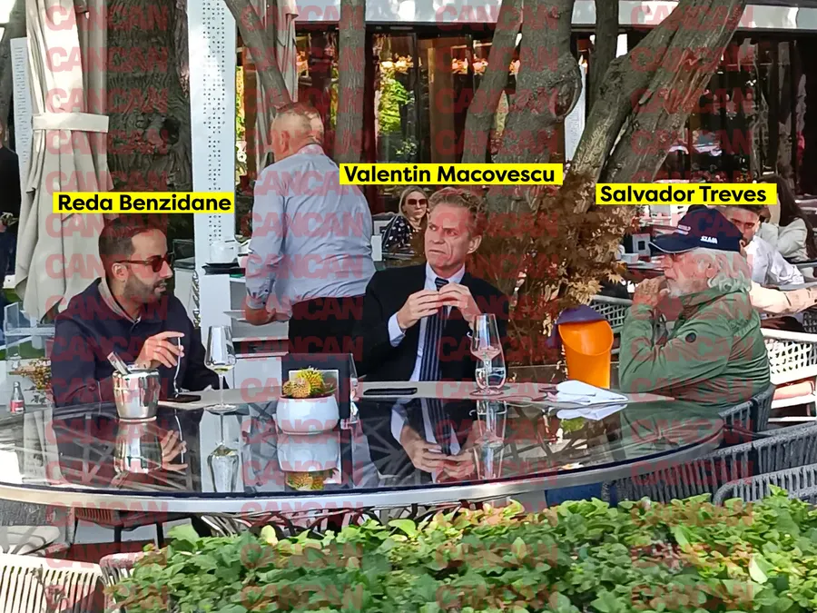 Reda Benzidane, Valentin Macovescu și Salvador Treves, la Casa di David. Cei trei s-au simțit perfect în local