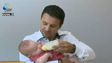 De cand a devenit tatic, Nicu Paleru schimba scutece! Nu-mi fac probleme cu fetita, stiu tot