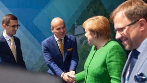 Rareș Bogdan, întrevedere cu Angela Merkel la Sibiu: "Locul nostru este în prima linie"