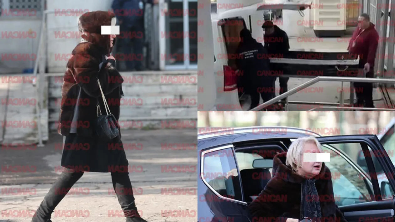 Ea e nepoata care luptă pentru moștenirea Rodicăi Stănoiu. Cum a fost surprinsă la cimitir