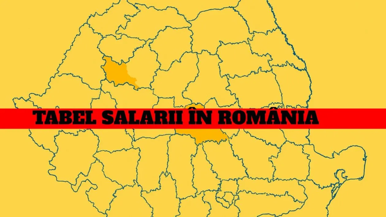 TABEL salarii | Cât costă un trai decent în România, în 2025, în funcție de județul în care locuiești