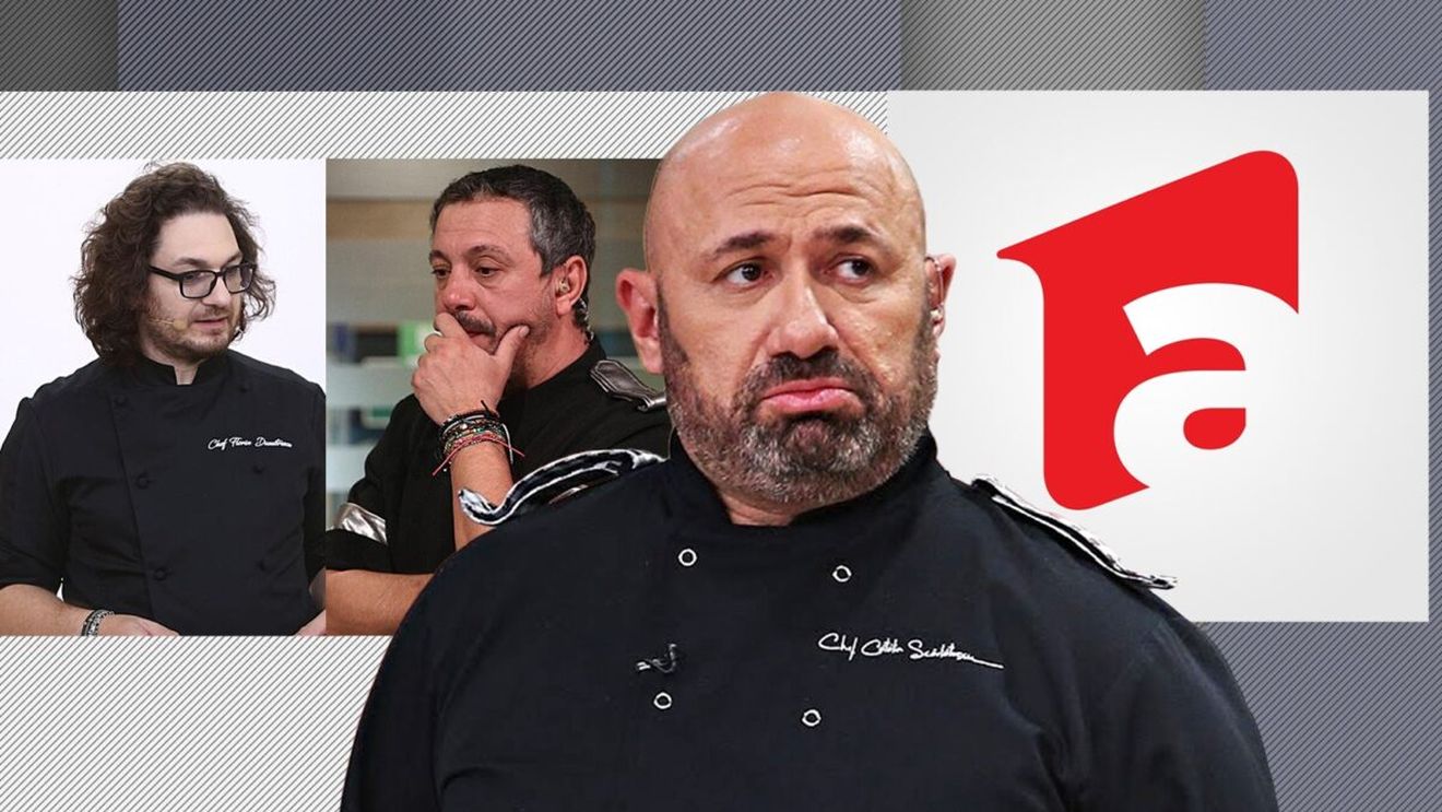 Celebrii bucătari de la Chefi la Cuțite au fost dați în judecată! Mesajul acid al lui Cătălin Scărlătescu pentru șefii Antenei