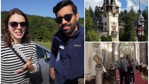 Ce au descoperit doi americani, după ce au vizitat Castelul Peleș? Reacția lor e fabuloasă