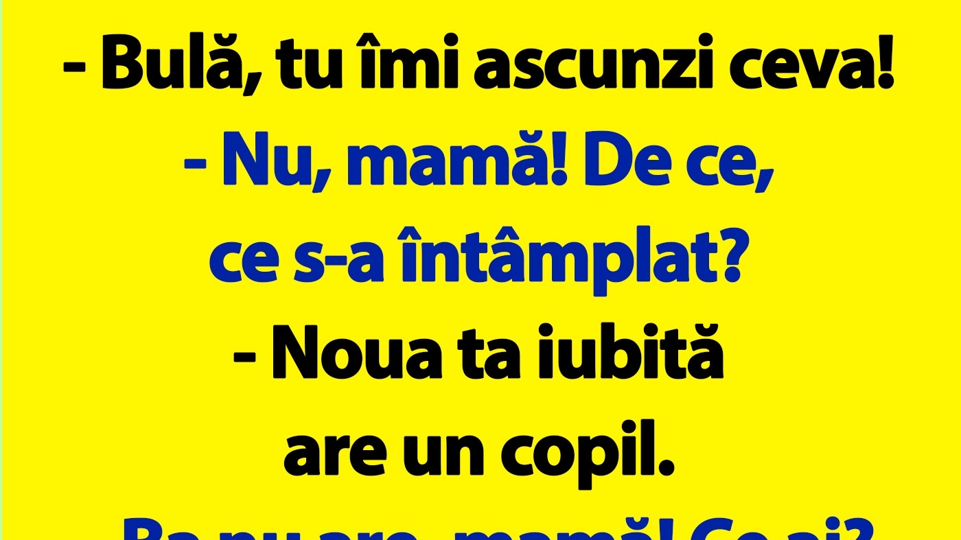 BANC | "Bulă, tu îmi ascunzi ceva!"
