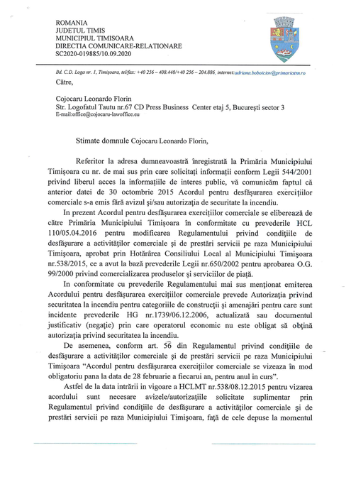 Cristian Popescu Piedone îi cere lui Klaus Iohannis să-l grațieze, acuzându-l că a procedat similar când era primar în Sibiu. Ce a scris fostul edil în document. FOTO