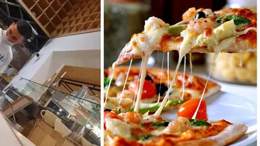 Un clujean, nemulțumit de modul în care i-a fost preparată pizza la restaurant: “Este un focar de infecţie”. A filmat toate neregulile