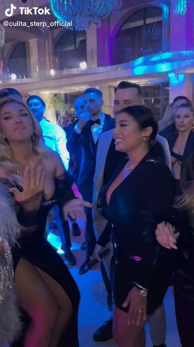 Tzancă Uraganu a cântat la petrecerea de botez a lui Iair, fiul Vlăduței Lupău și al lui Adi Rus. Sursă: Tik Tok