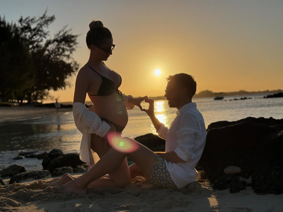 Claudia Puican și Armin Nicoară vor deveni părinți pentru prima dată/ Sursa foto: Instagram