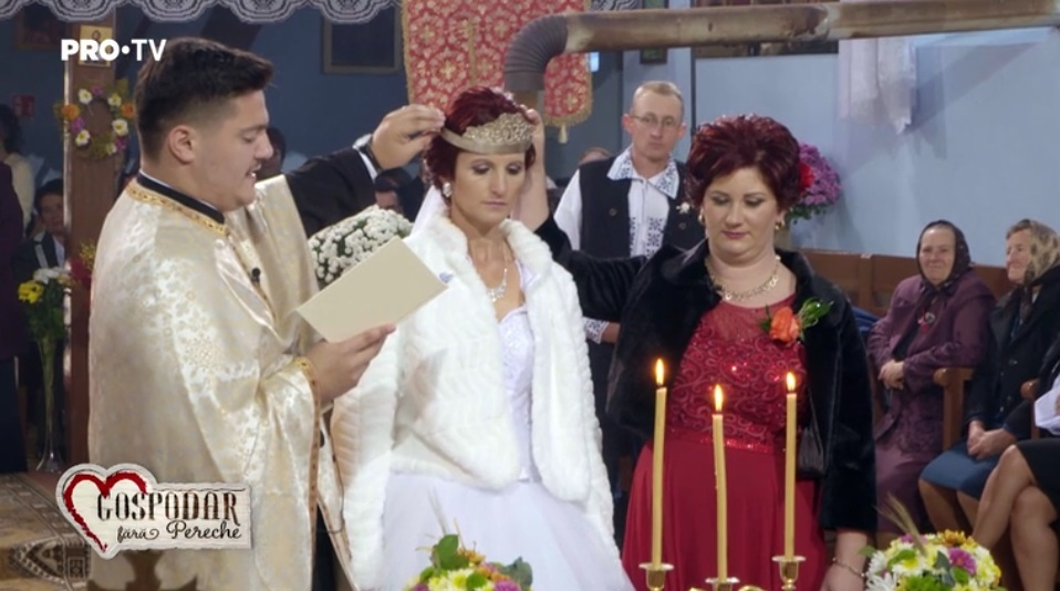 FOTO / Marcela şi Marin de la „Gospodar fără pereche”, momente emoţionante în timpul ceremoniei religioase: „Mi-am întors privirea şi am văzut că plângea”. Ce s-a întâmplat în biserică