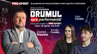 Ediție specială „Drumul spre performanță”, vineri 25 aprilie de la ora 15.00, cu Amalia și Vlad Covaliu, cei doi copii minune din scrima românească