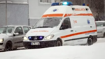 Dramă din cauza ninsorilor! A murit, Ambulanţa a rămas înzăpezită!
