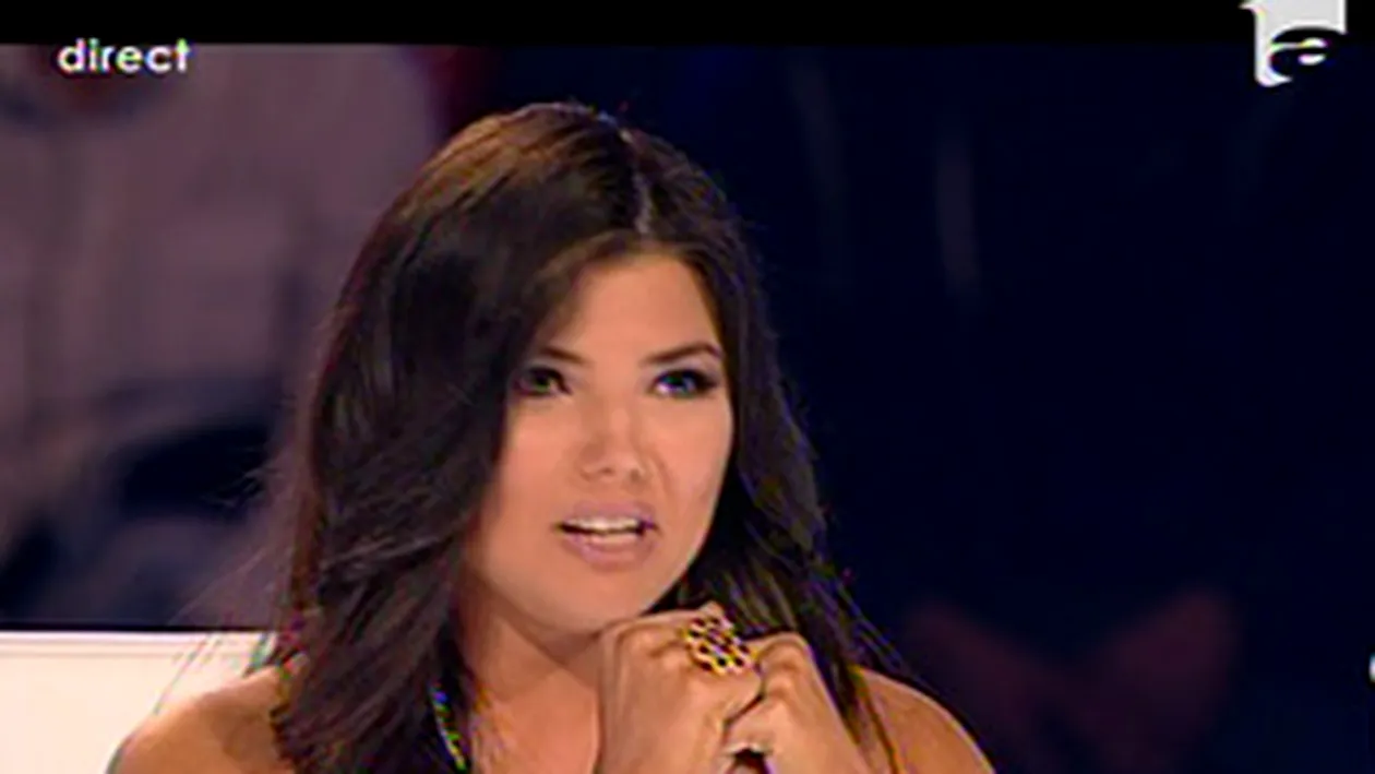 VIDEO Paula Seling l-a dezbracat pe Adi Sina in direct la X Factor!