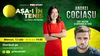 Andrei Cociașu, invitatul Irinei Fetecău la „Așa-i în tenis”! Viața de jucător și antrenor a sparring partner-ului Simonei Halep