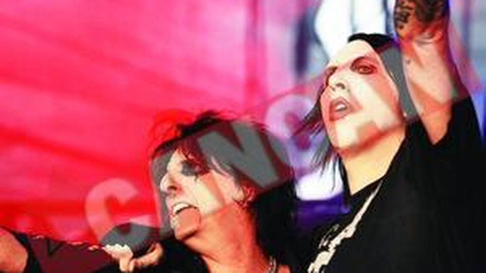 Alice Cooper si Marilyn Manson au facut pace in Romania