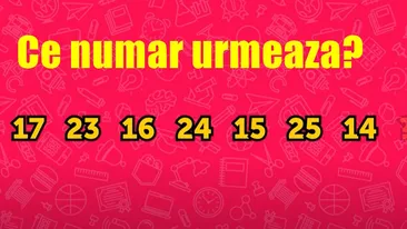 Test de inteligență | Doar 20 la sută dintre oameni știu ce număr urmează