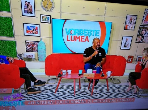 Cabral a făcut show în emisiunea Vorbește lumea, de la Pro TV
