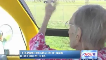 Are 105 si are un secret ULUITOR! Batranica asta a descoperit cheia vietii vesnice intr-un aliment pe care sigur il ai in frigider