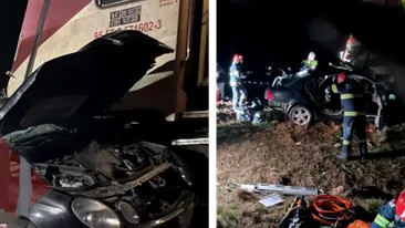 Tragedie în Iași! O femeie a murit pe loc, iar doi bărbați au fost grav răniți după ce mașina lor a fost spulberată de tren