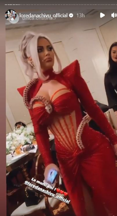 Loredana Chivu dansează la petrecere. Sursă foto: Instagram