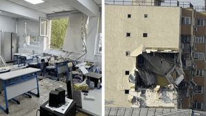 Cum arată interiorul unui apartament afectat de explozia din Sectorul 5 al Capitalei. Sălile de clasă ale liceului „Dimitrie Bolintineanu”, devastate
