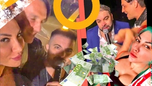 Syda și noua iubită au chefuit la manele până la 3 dimineața! A plouat cu bani peste Salam și Elis Armeanca! VIDEO