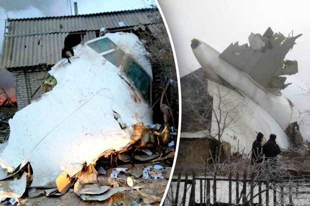 Avion cargo al Turkish Airlines s-a prăbuşit peste case!