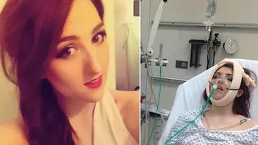 Făcea amor cu iubitul, când a auzit o trosnitură puternică! S-a înroşit de ruşine şi a fugit imediat la baie. Uite ce a păţit