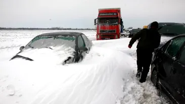 Meteorologii au emis cod galben de ninsori abundente pentru Bucuresti si alte 30 de judete!