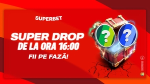 (P) La Superbet, ai Super Drop miercuri de la 16:00