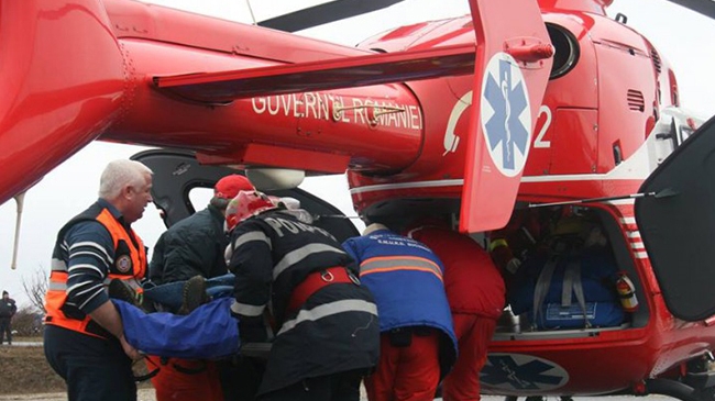 Un mort și trei răniți, într-un accident în județul Timiș. A fost solicitat elicopterul SMURD